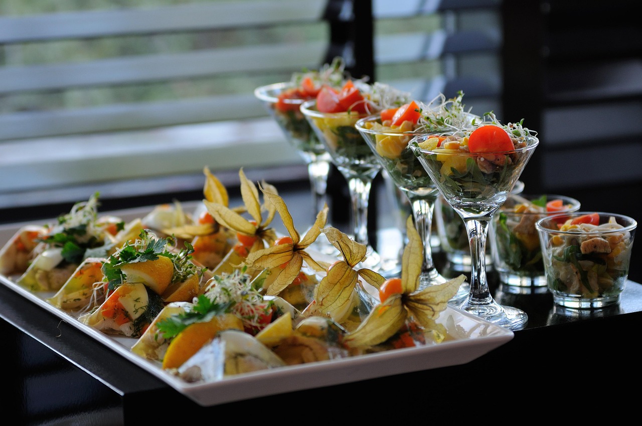 Fingerfood vegetarisch und bunt